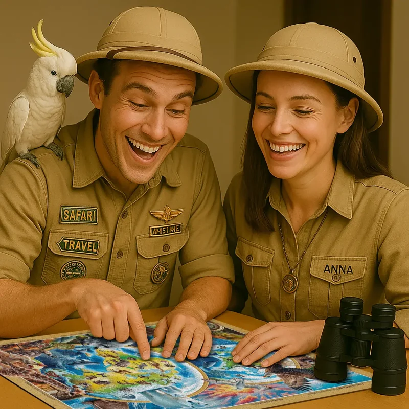 Wildlife Of The Planet 1000 Wooden Puzzle 5