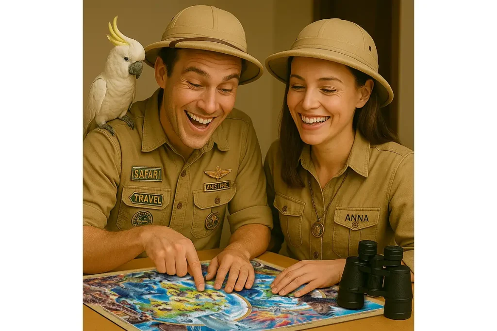 Wildlife Of The Planet 1000 Wooden Puzzle Opis 4