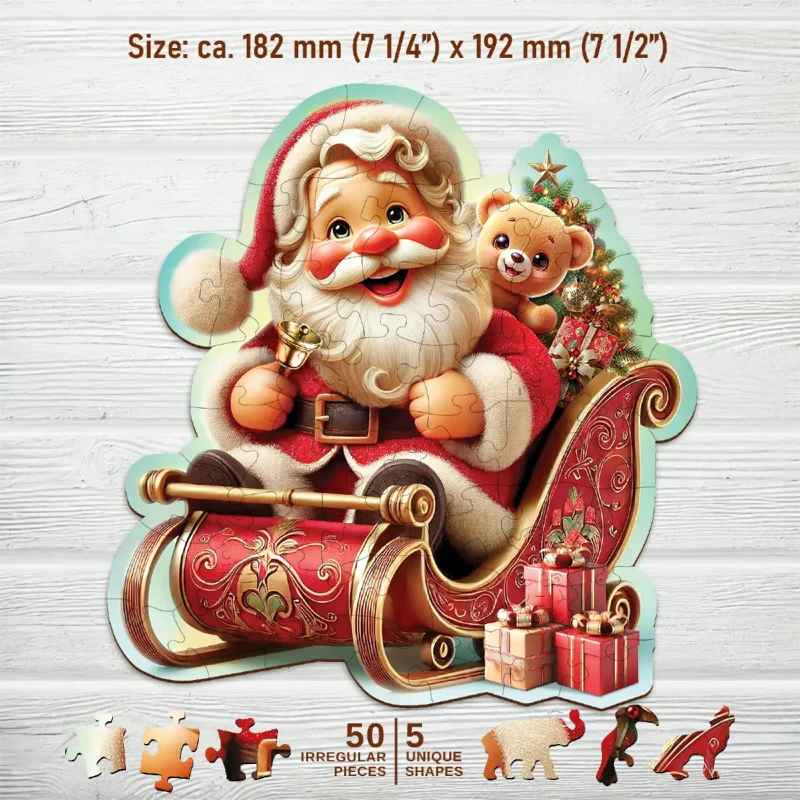Santa’s Gift Adventure 50 Wooden Puzzle 2