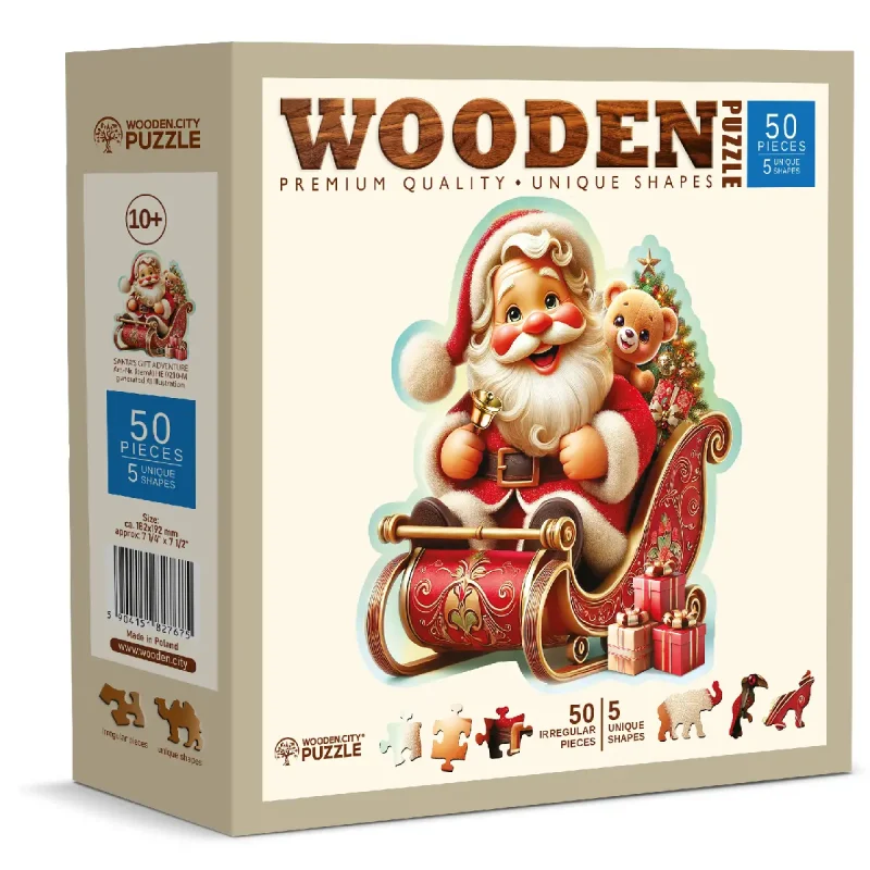 Santa’s Gift Adventure 50 Wooden Puzzle 3