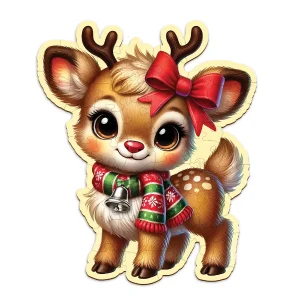 Winter Forest Friend 50 Wooden Puzzle 7