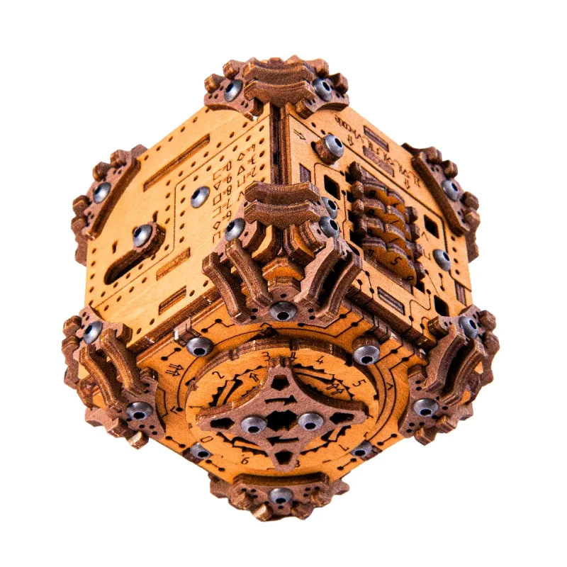 3D Wooden Escape Puzzle Box Tesseract's Secret 4