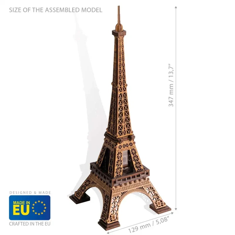 D Wooden Escape Puzzle Box Eiffel Tower 2