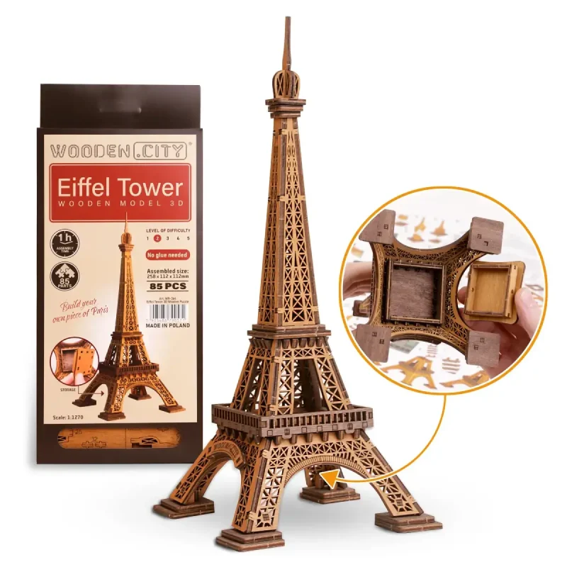 3d-wooden-puzzle-buildeing-eiffel-tower- (1) 3D Wooden Puzzle Building - Eiffel Tower 1