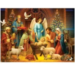 Wooden Puzzle Christmas Nativity Scene 5
