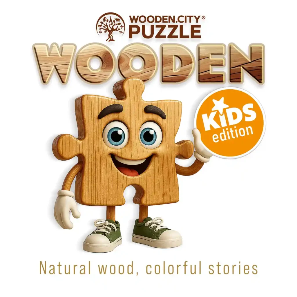 Wooden Puzzle 20 Chicken Family on the Farm 6