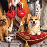 Wooden Puzzle 1000 Dogs About Town 2