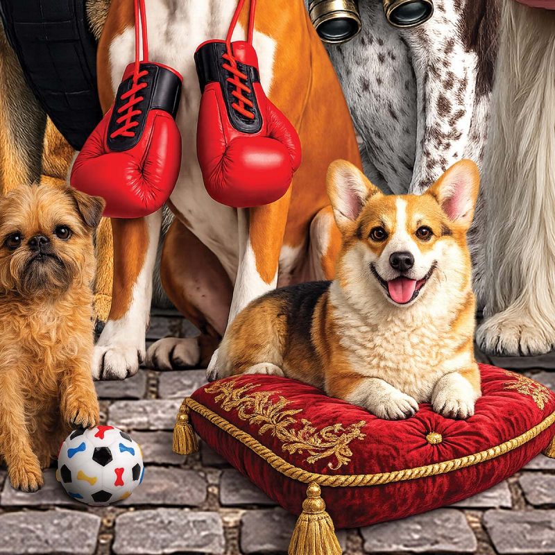 Wooden Puzzle 1000 Dogs About Town 2
