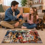 Wooden Puzzle 1000 Dogs About Town 4