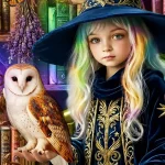 Wooden Puzzle 1000 Magical Library 7