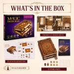 3d-wooden-escape-puzzle-box-magic-escape-book-4 3D Wooden Escape Puzzle Box Magic Escape Book 4