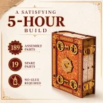 3d-wooden-escape-puzzle-box-magic-escape-book-8 3D Wooden Escape Puzzle Box Magic Escape Book 8